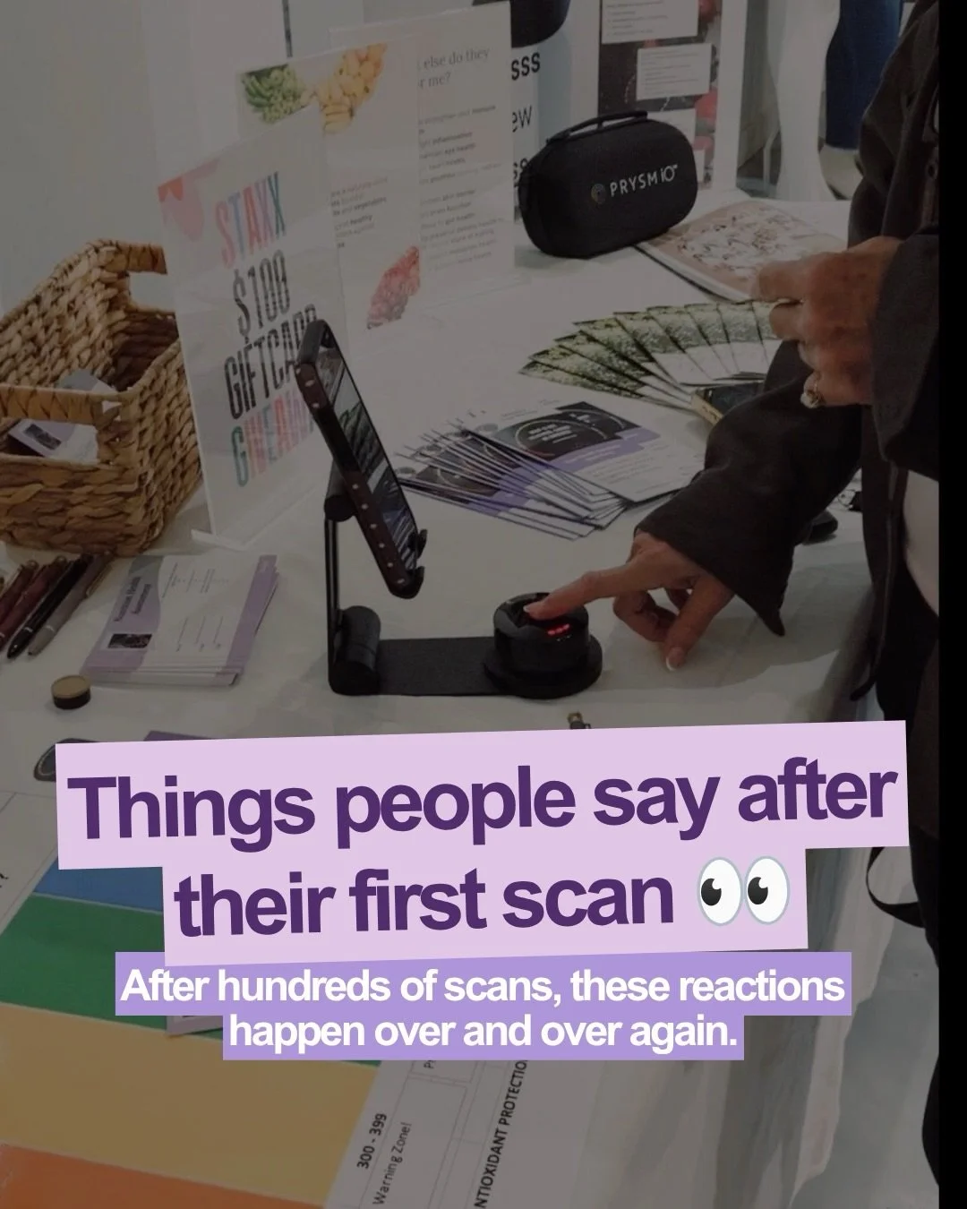 The most powerful part of a scan isn&rsquo;t the number.

It&rsquo;s the awareness.

I&rsquo;ve watched hundreds of people go from confused and frustrated to finally understanding what their body has been trying to tell them.

The reactions are almos