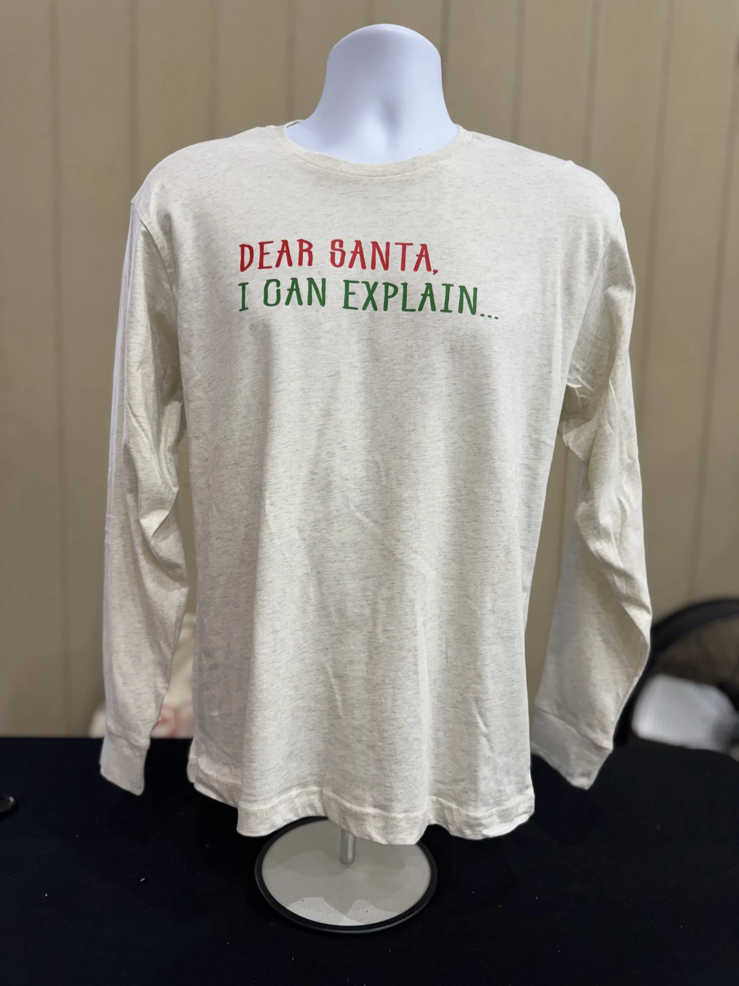 🎄 Youth “Dear Santa, I Can Explain…” Long Sleeve T-Shirt
