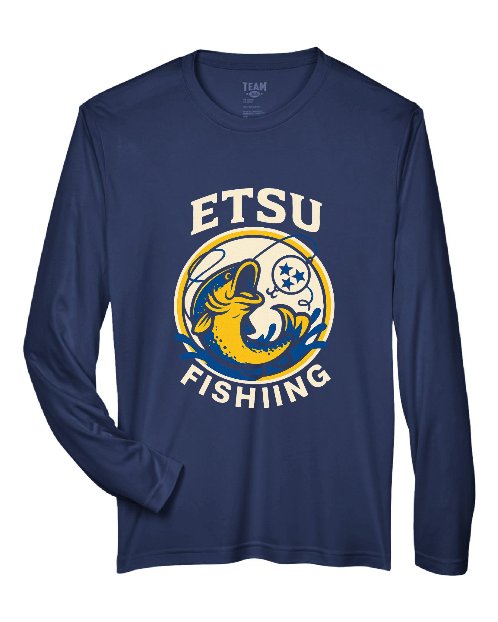 ETSU Fishing Long Sleeve Performance Shirt