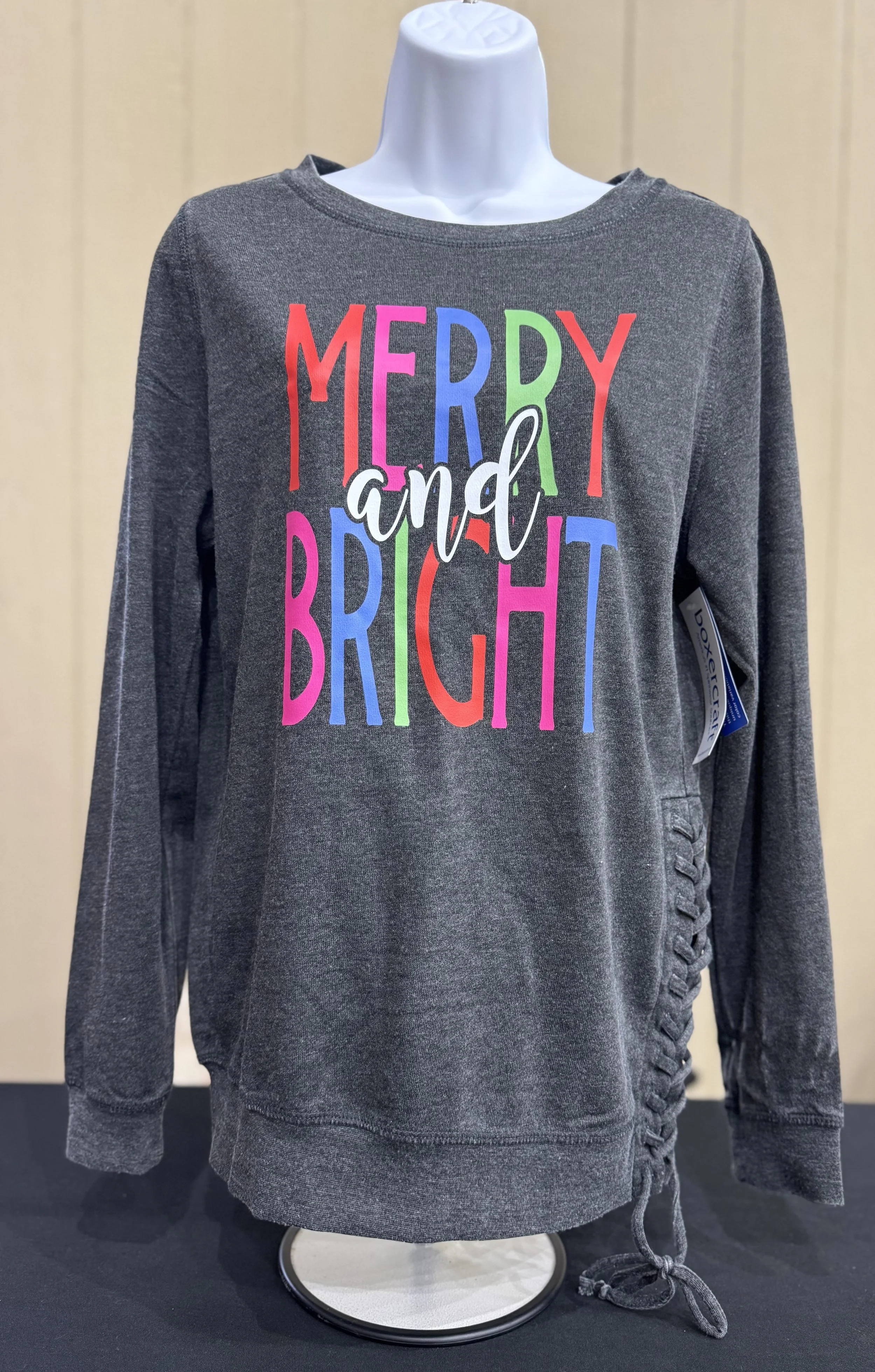 🎄 “Merry and Bright” Crewneck