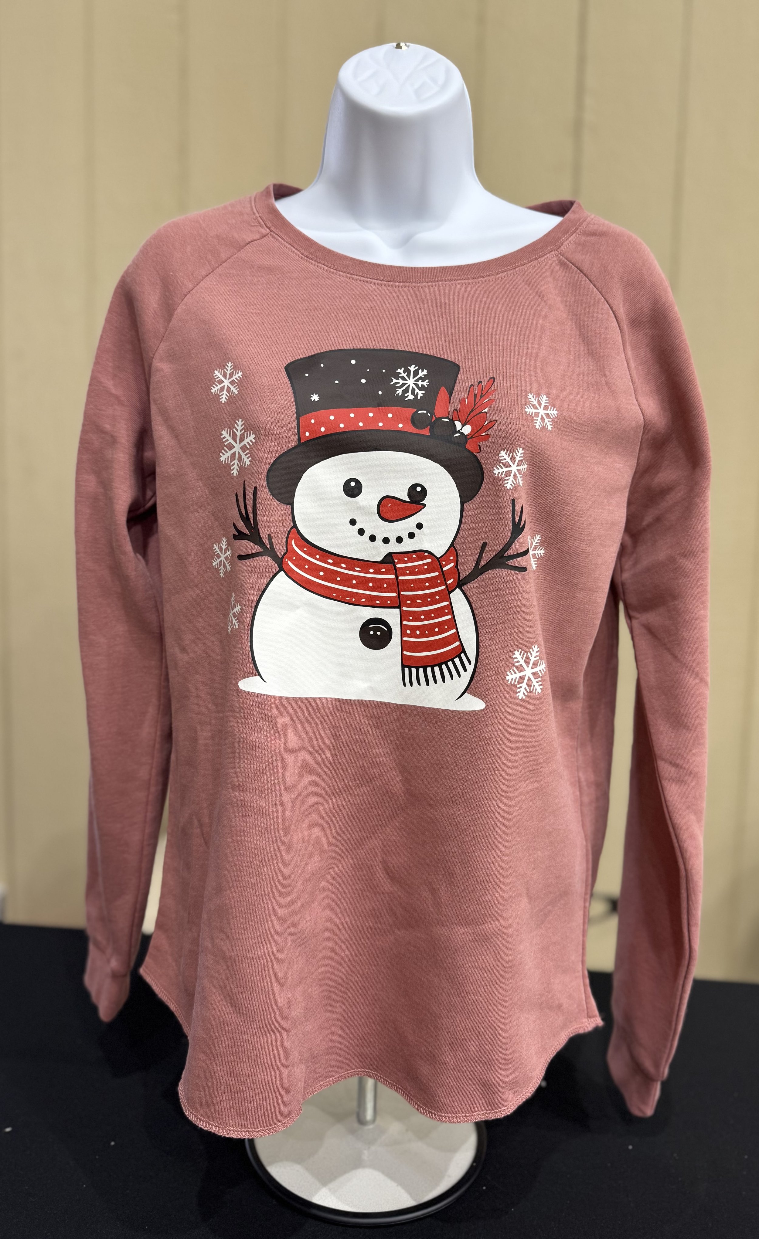⛄ Women’s Snowman Crewneck