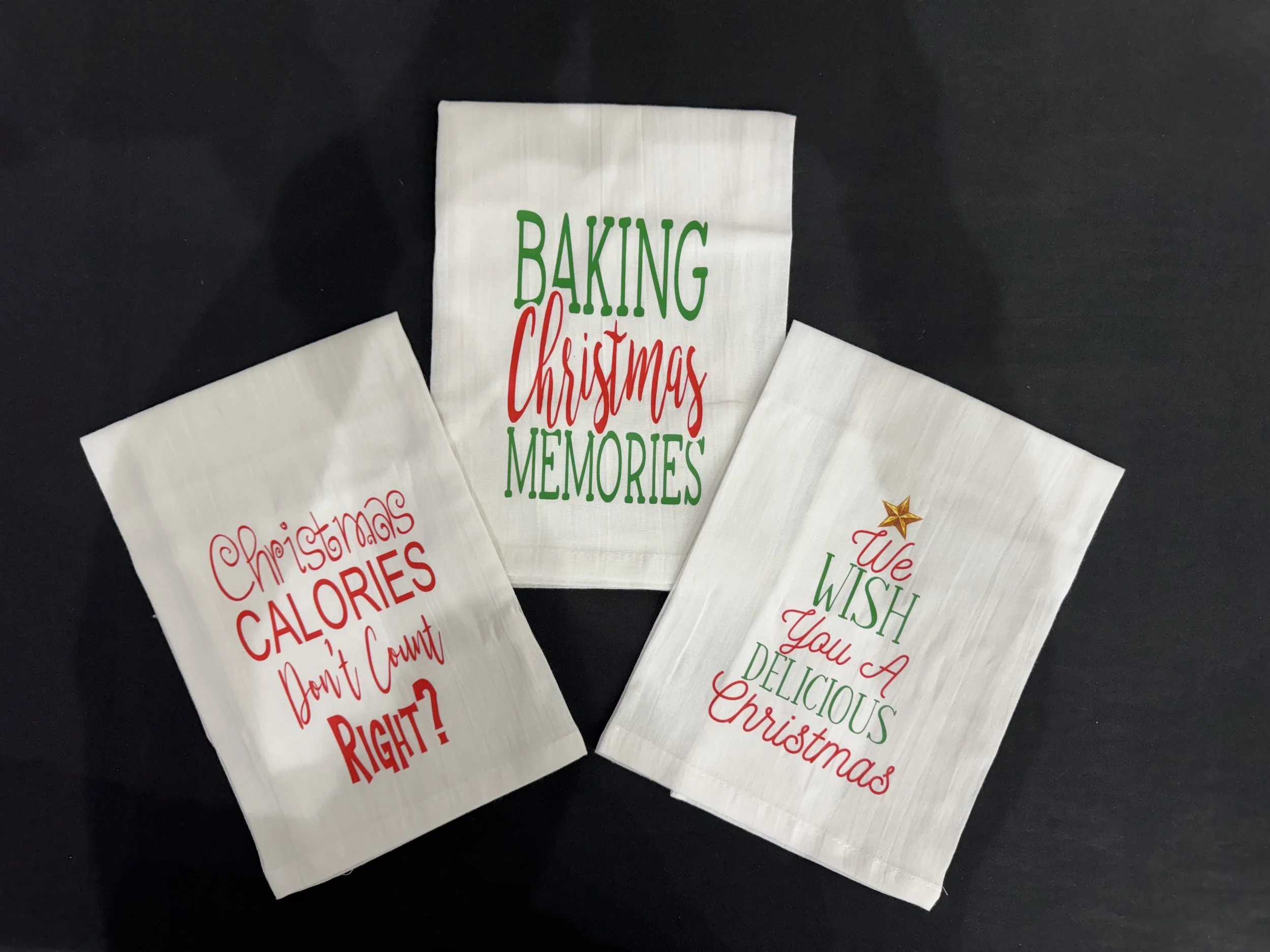 🎄 Holiday Flour Sack Towels
