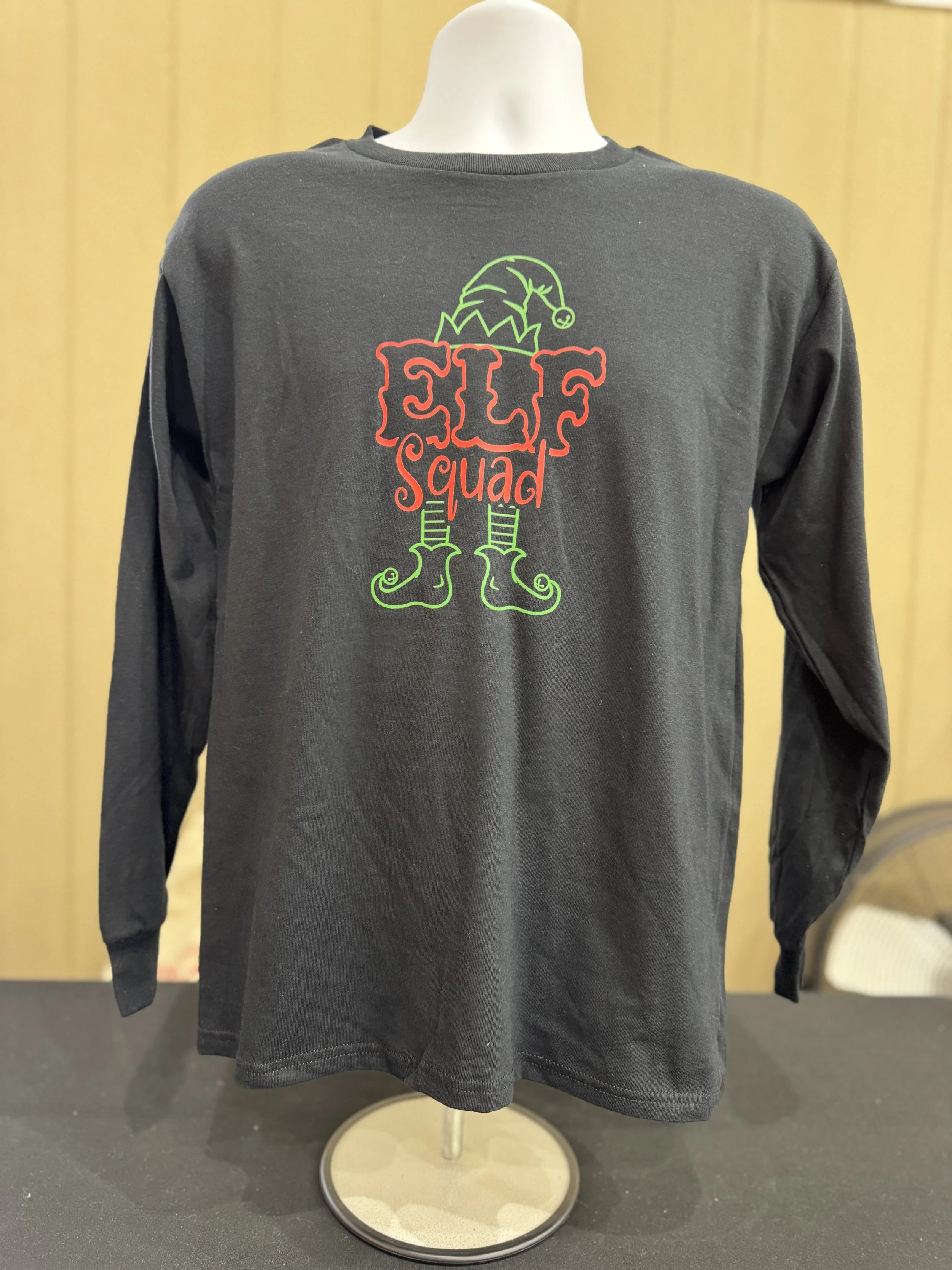 🎄 Youth “Elf Squad” Long Sleeve T-Shirt