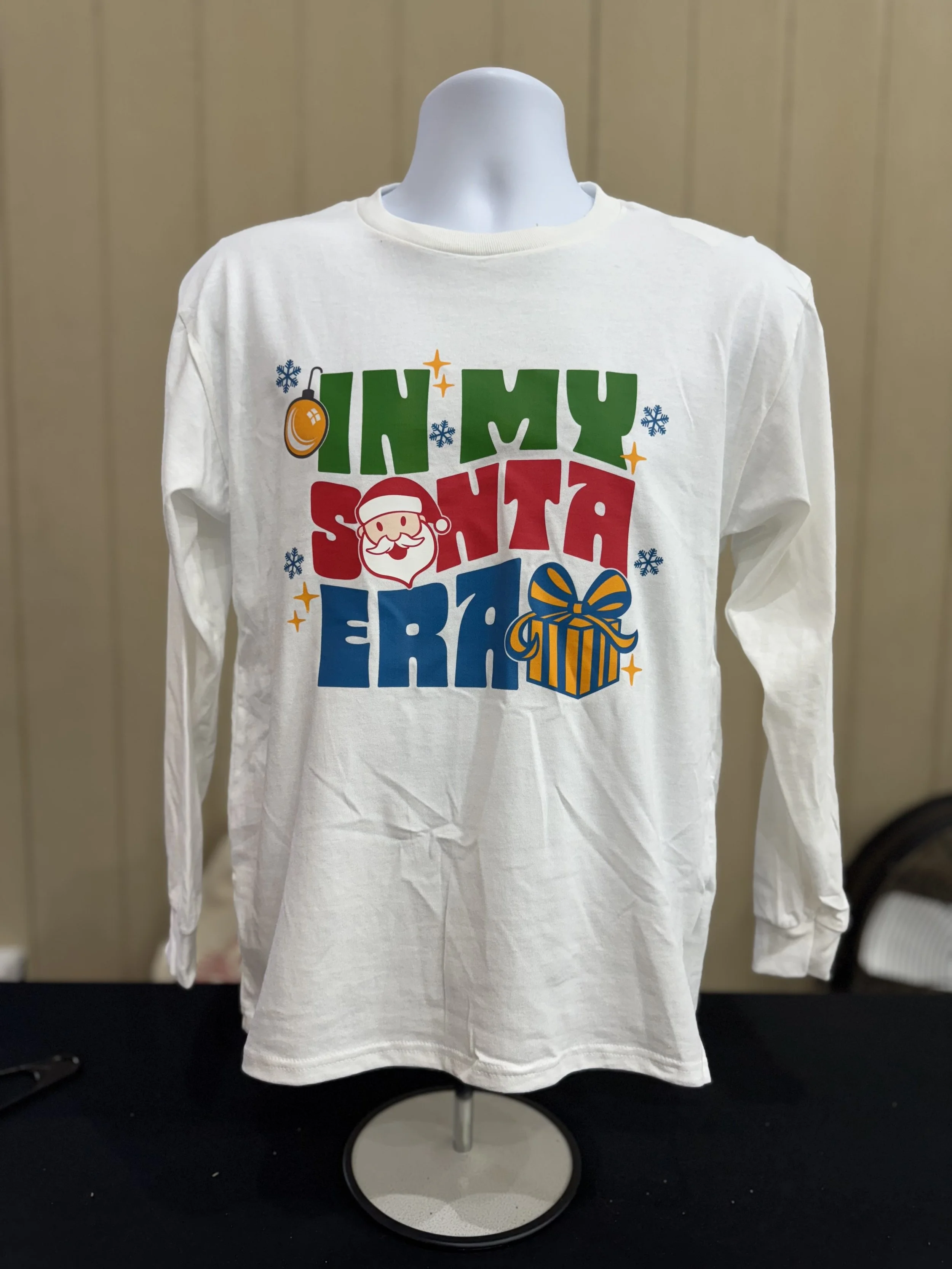 🎅 Youth “In My Santa Era” Long Sleeve T-Shirt