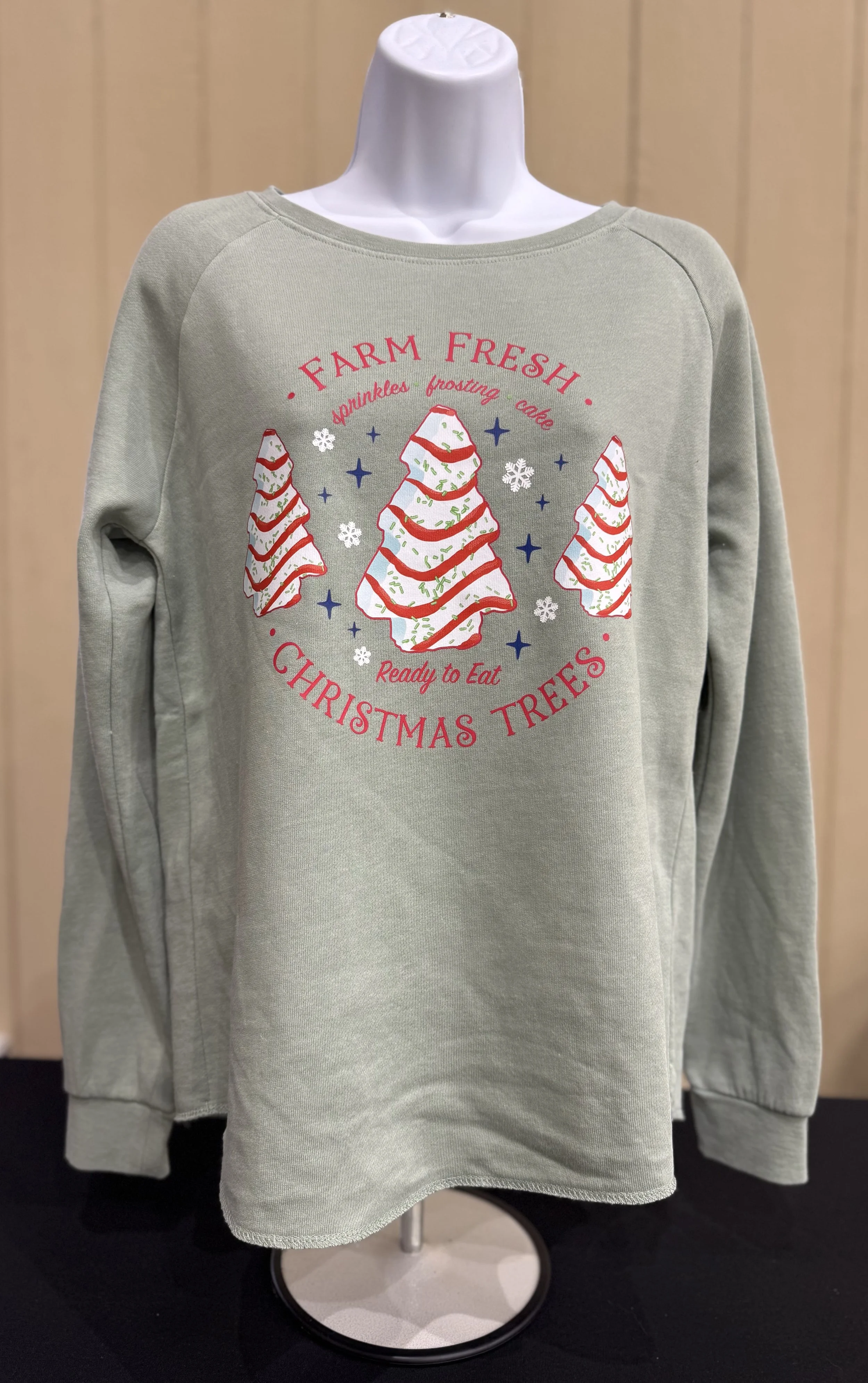 🎄 “Farm Fresh Christmas Trees” Crewneck