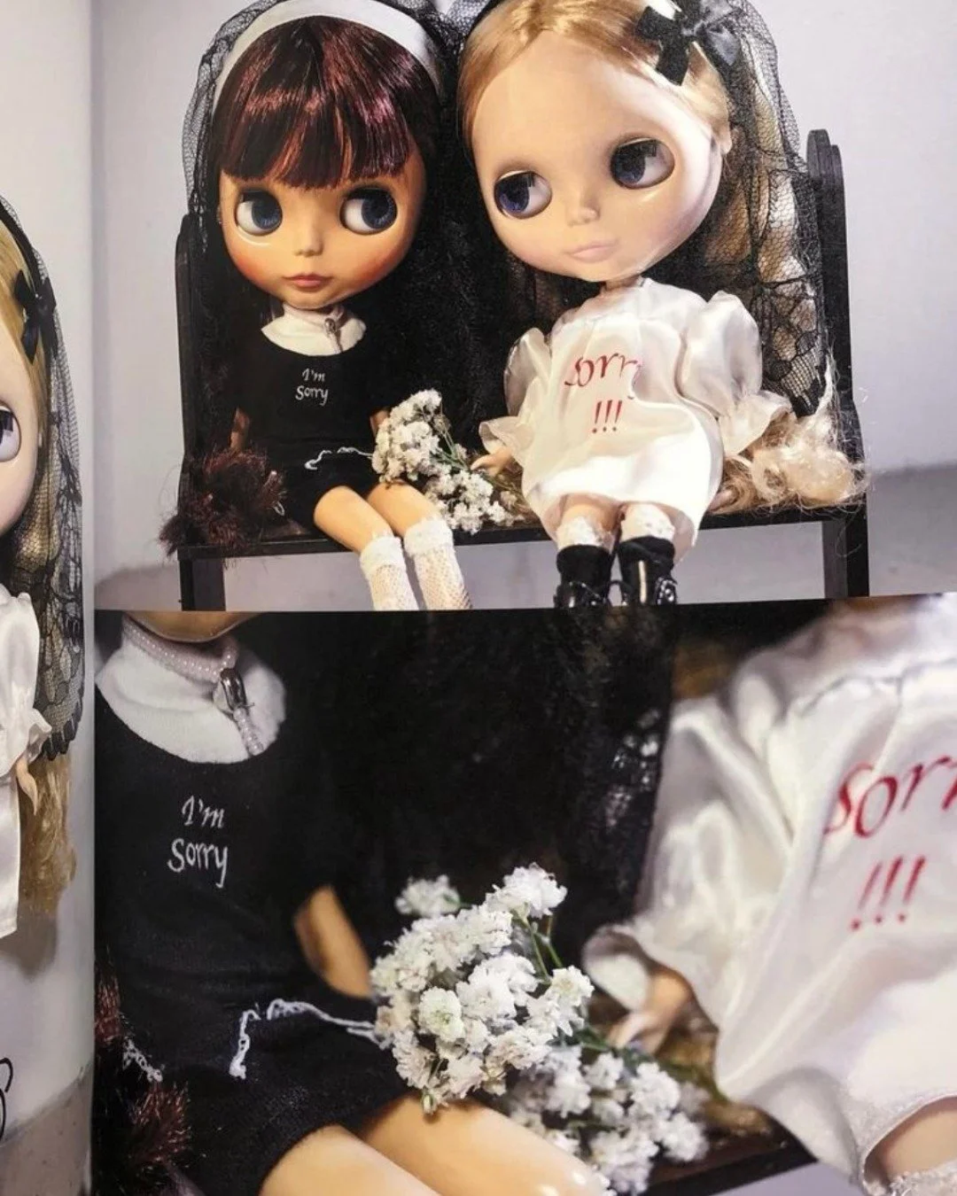 devotees, students, &amp; idols 🐀⭐️ 

the world of @imsorry 
by @petrafcollins x @jennyfax.official 
through the lens of @esoteric.dolls 

(1) rare copy of this limited fashion photography zine is available at the link in bio 🔗 
.
.
.
.
#petracolli