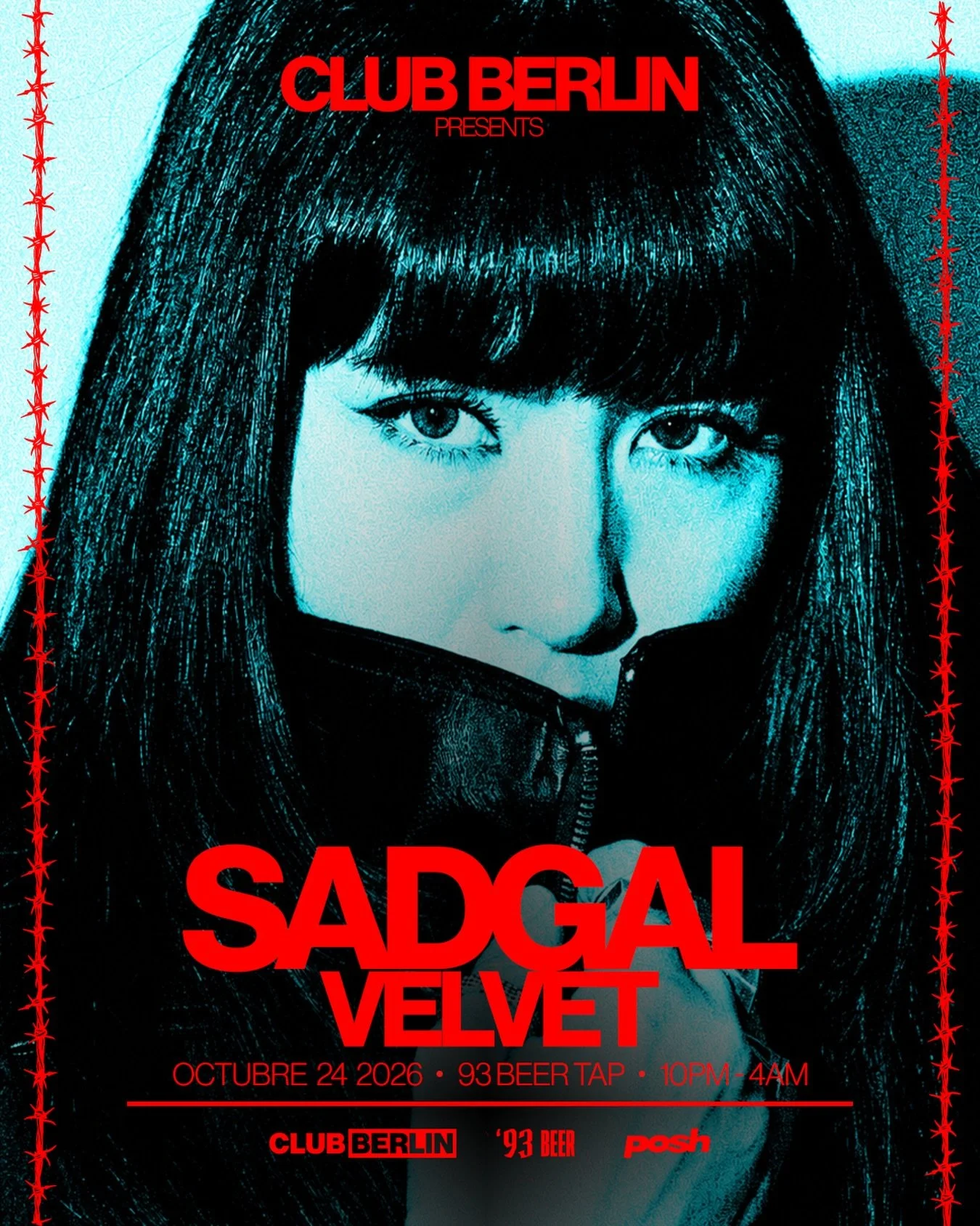 🚨 SADGAL REGRESA A TIJUANA 🚨

Este s&aacute;bado 24 de octubre, nos vemos en 93 Beer Tap para una noche dedicada al underground, los sonidos intensos y la energ&iacute;a de la pista. 🖤

🔊 @sadgalzari &mdash; EXTENDED SET
Desde Hermosillo, Sonora,