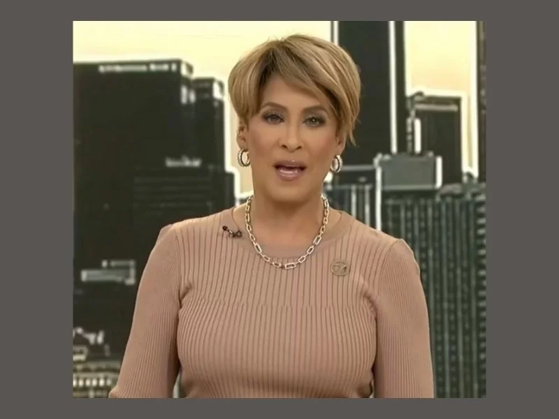 Image of Leslie Sykes ABC7 Los Angeles news anchor