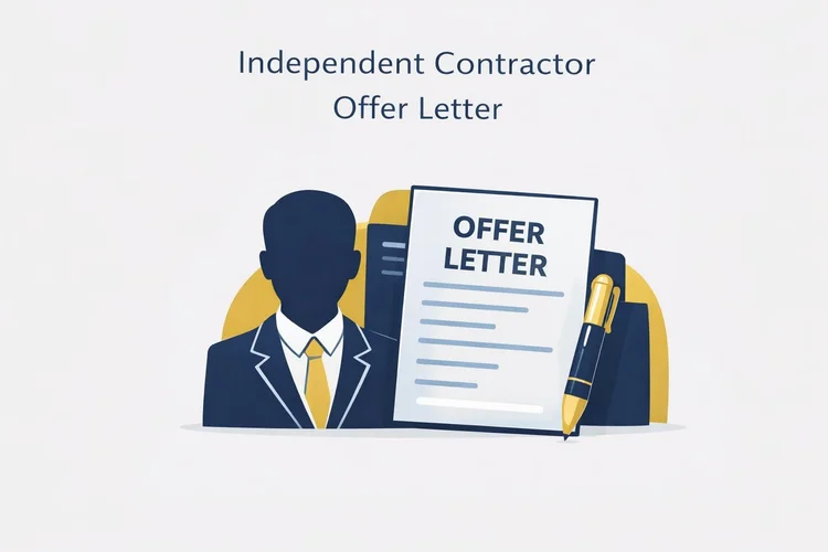 Independent Contractor Offer Letter
