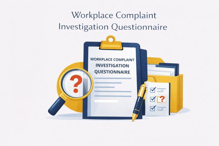 Workplace Complaint Investigation Questionnaire