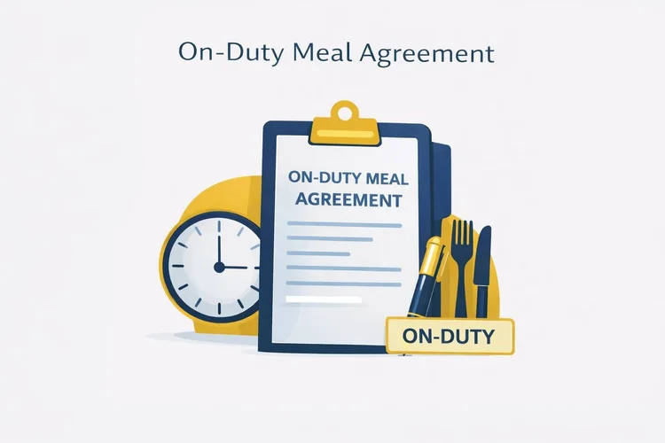 On-Duty Meal Agreement