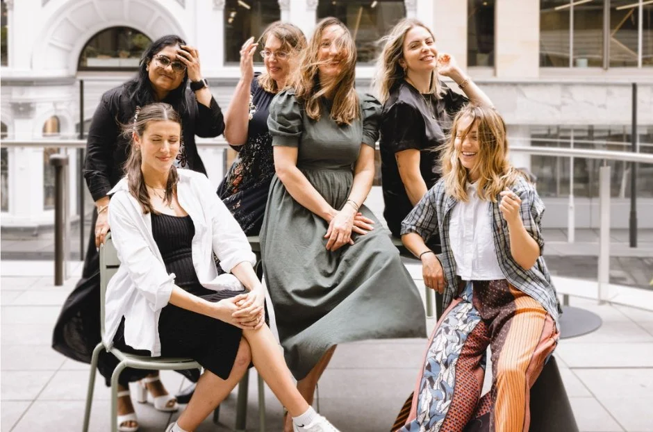 POV: When you’re going for Vogue chic and the wind says “No”.
At Humans of Purpose, we take our impact seriously, but not ourselves. It’s all about showing up as humans first.
Laughing together, lifting each other up, and he