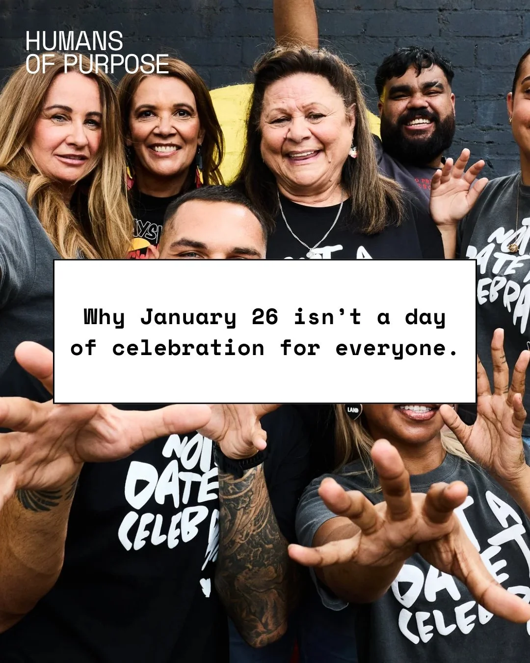 Change doesn't start with comfort. It starts with listening, learning, and showing up.

January 26 isn't a day of celebration for everyone. For many First Nations people, it marks the beginning of colonisation, a day of loss, grief, and survival.

Th