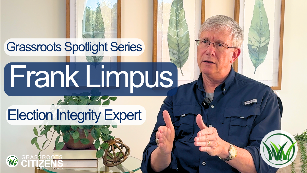 Election Transparency: Frank Limpus, Founder of Tennessee Voters for Election Integrity