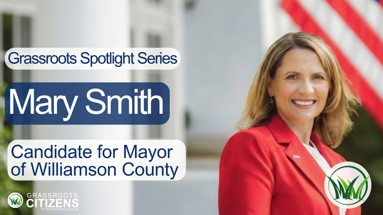 A Conversation with Mary Smith, Candidate for Williamson County Mayor