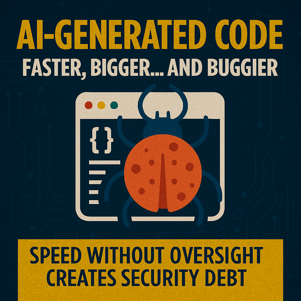 AI‑Generated Code: Faster, Bigger… and Buggier
