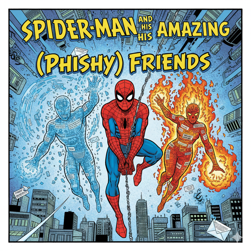 🕷️ Spider‑Man and His Amazing (Phishy) Friends 🕷️