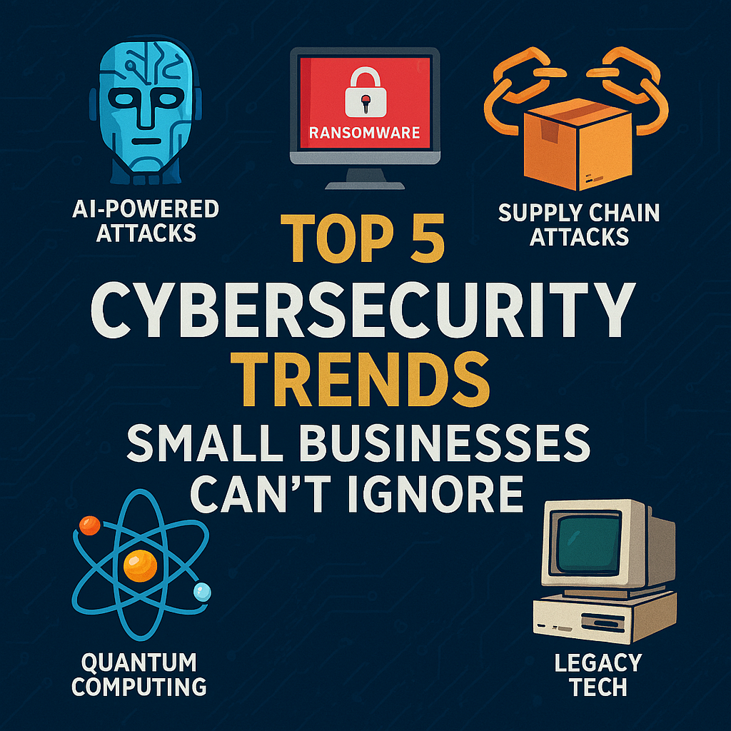 The Top 5 Cybersecurity Trends Small Businesses Can’t Ignore in 2026