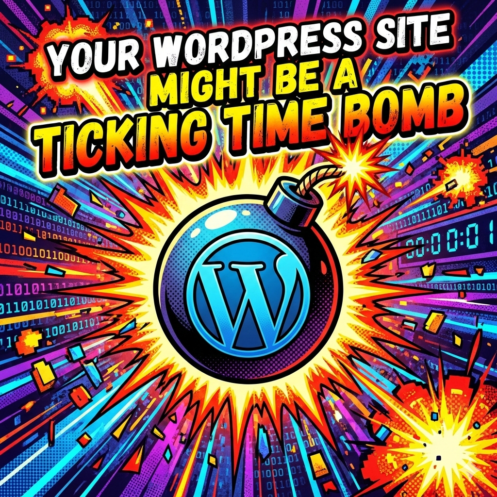 🔥 Your WordPress Site Might Be a Ticking Time Bomb (Here’s How to Defuse It Before Hackers Do)