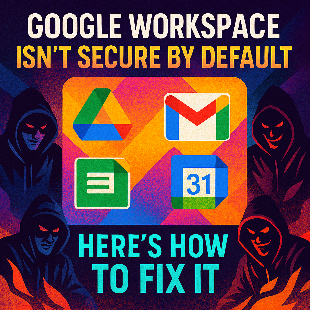 🚨 Google Workspace Isn’t Secure by Default — Here’s How to Fix It Before Hackers Thank You