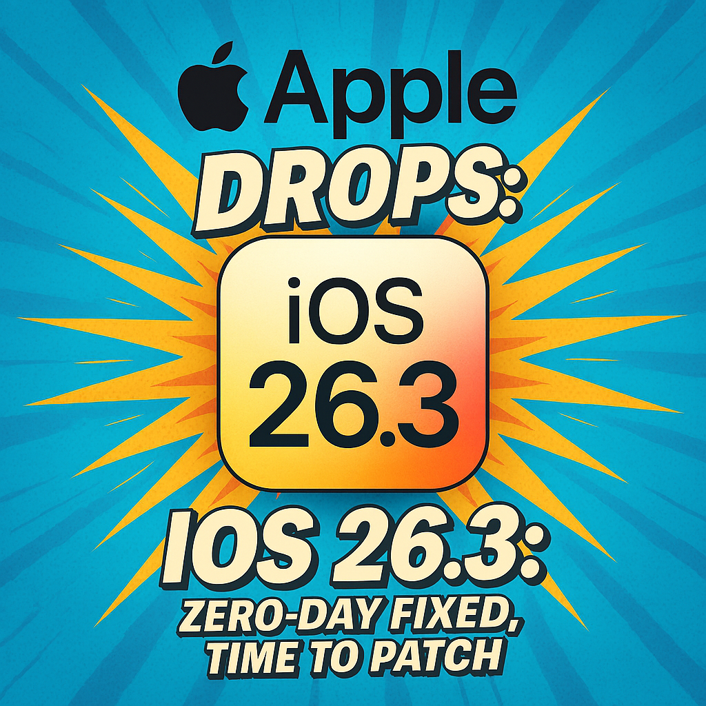 Apple Drops iOS 26.3: Patches, Zero‑Days, and a Reminder That February Is Apparently Exploit Season