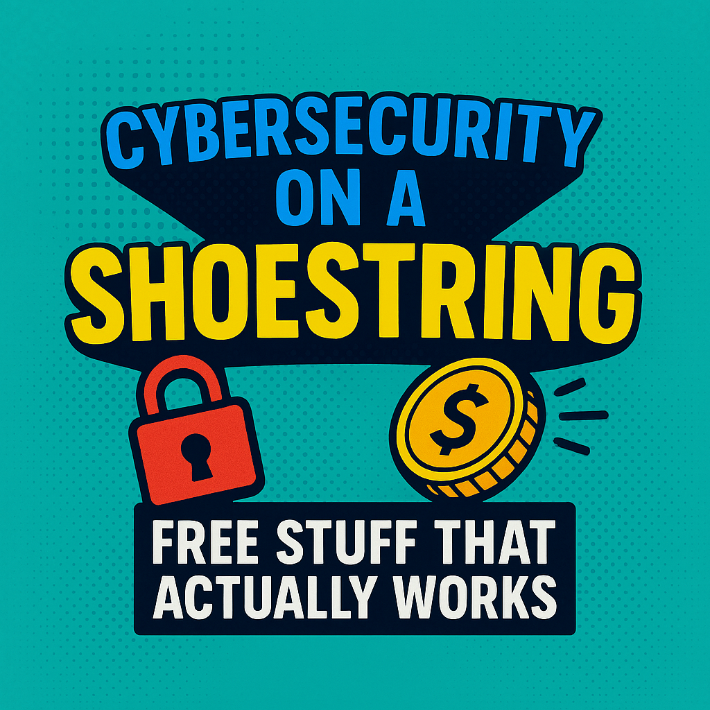 Cybersecurity on a Shoestring: Free Stuff That Actually Works