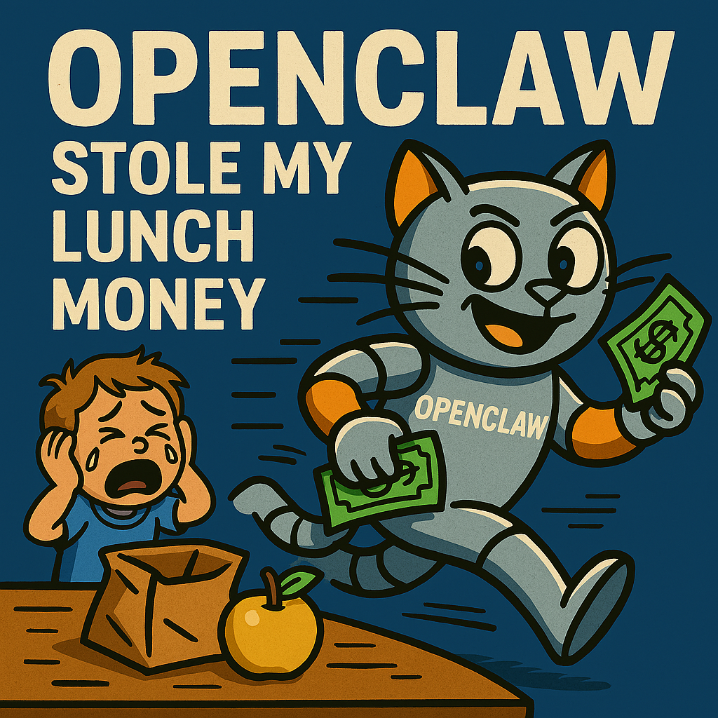 OpenClaw: The AI Assistant Everyone Loves… Until It Starts Stealing Your Lunch Money