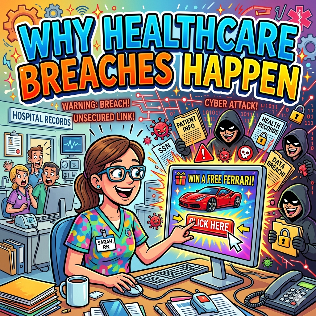 When Healthcare Breaches Happen, It’s Usually Because Someone Clicked the Thing They Weren’t Supposed To
