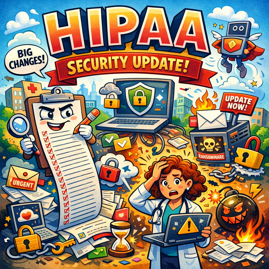 HIPAA’s Big Glow‑Up: What the New Security Rule Means for Small Healthcare Orgs (and Why You Shouldn’t Panic… Yet)