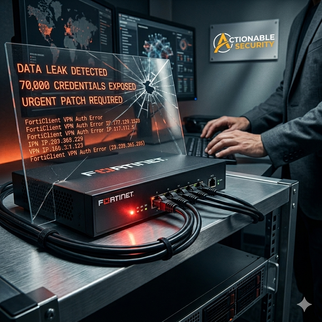 Fortinet Strikes Again: What Small Businesses Need to Know About the Latest Credential Leak