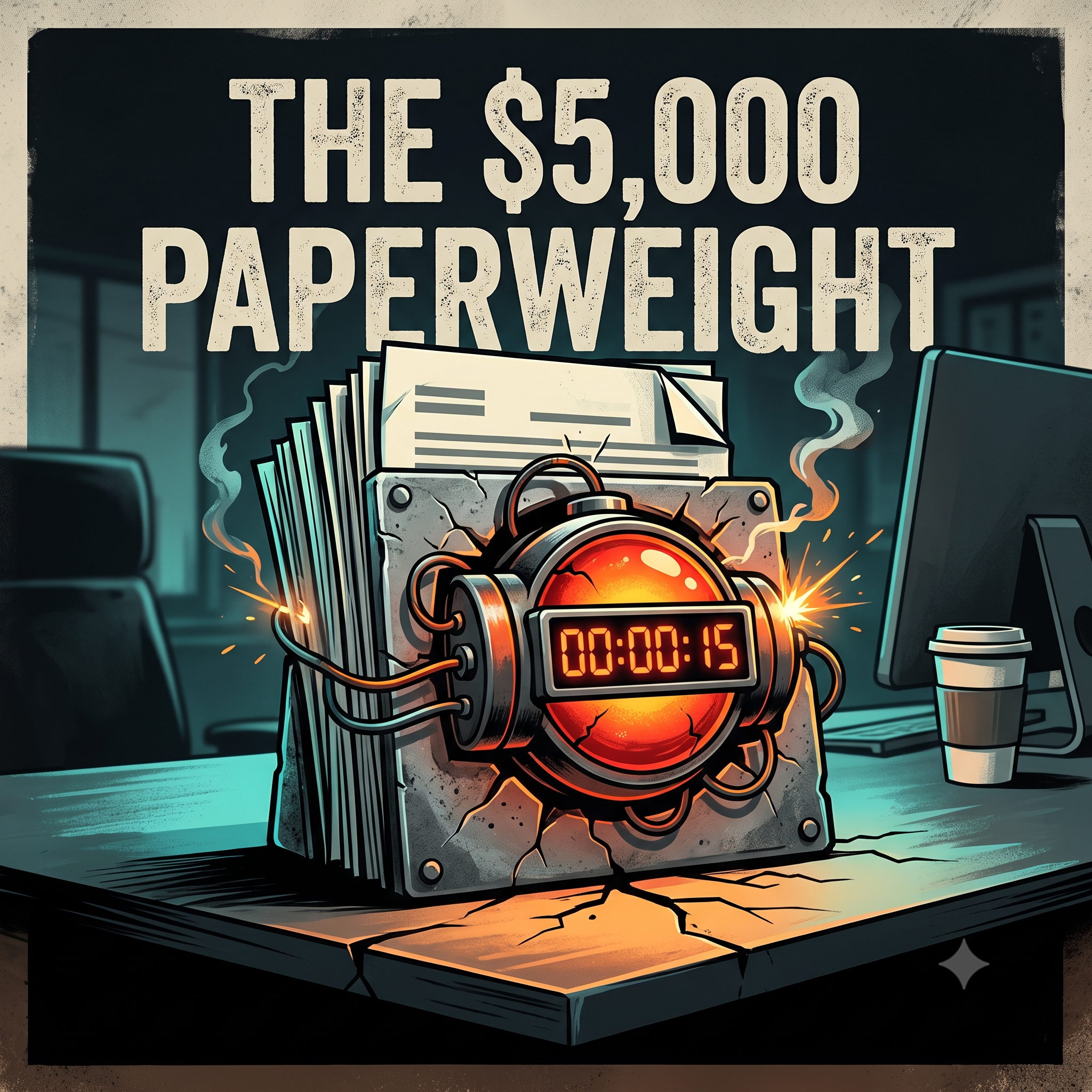 The $5,000 Paperweight: Why Your Copy-Pasted Cybersecurity Policy Is a Disaster Waiting to Happen