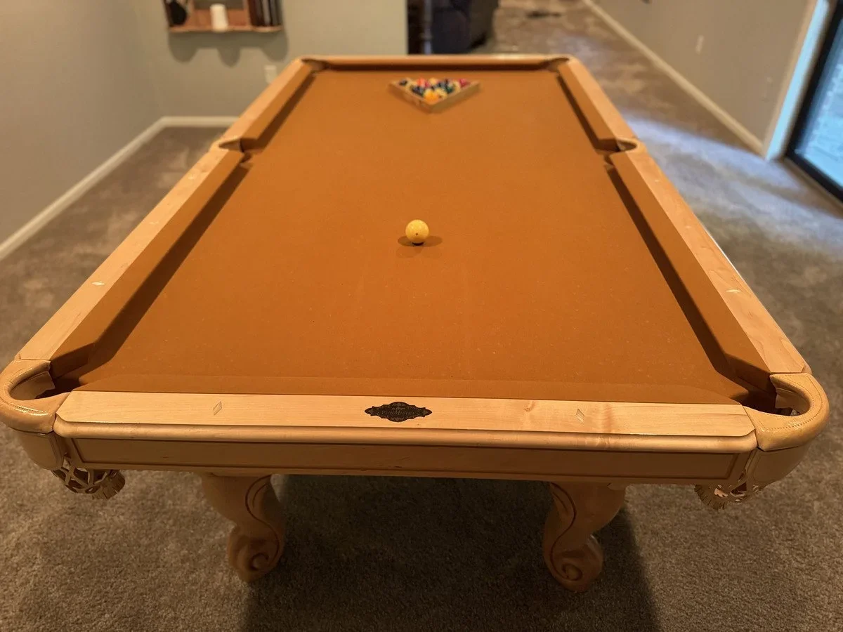 Pool table service information for Cedar Rapids, IA