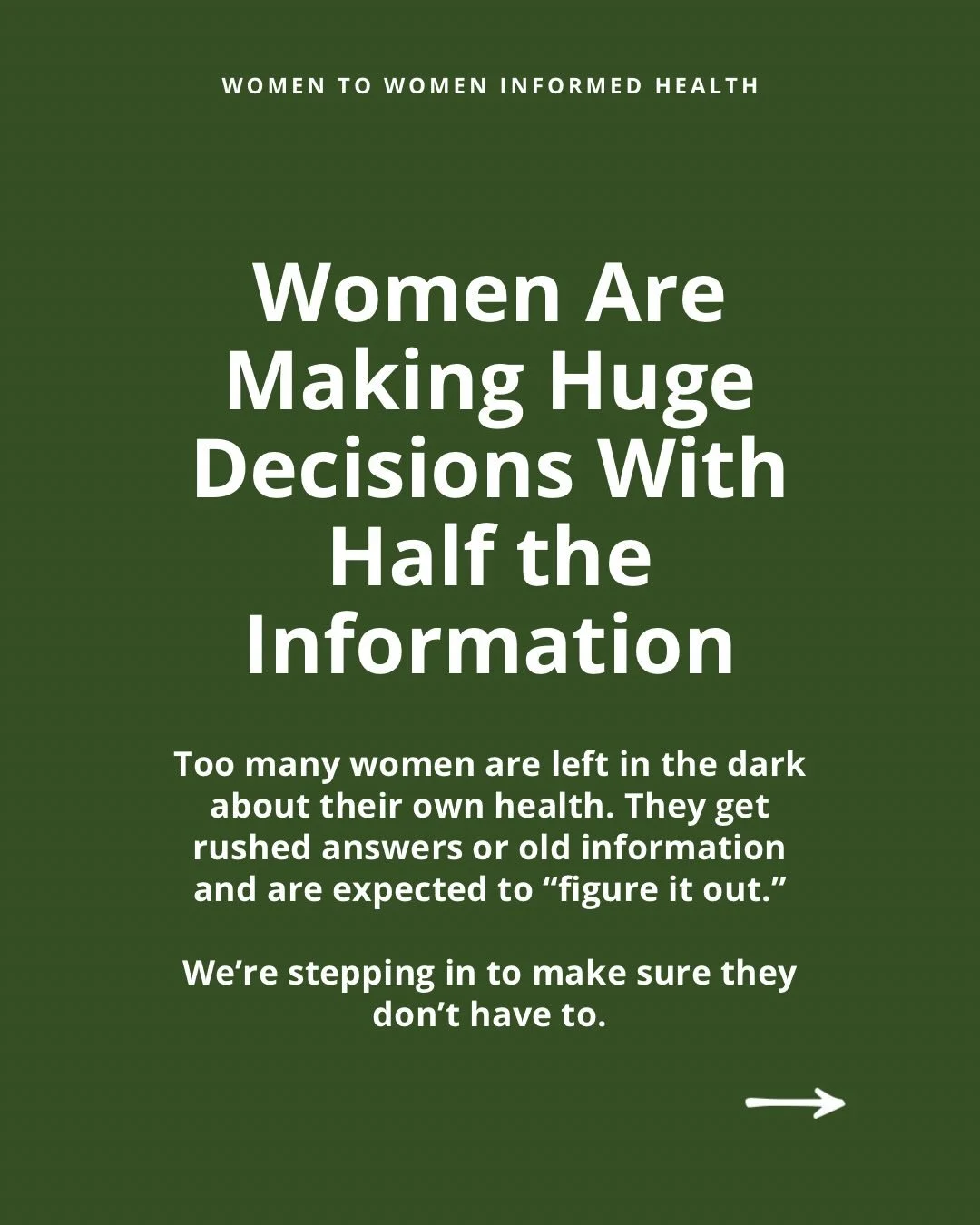 Half of women leave a birth class and still feel lost.
70% of women wish they were better prepared for postpartum, and 82% don&rsquo;t feel confident in what birth looks like.

Moms deserve better. So we&rsquo;re doing something about it.

Because we