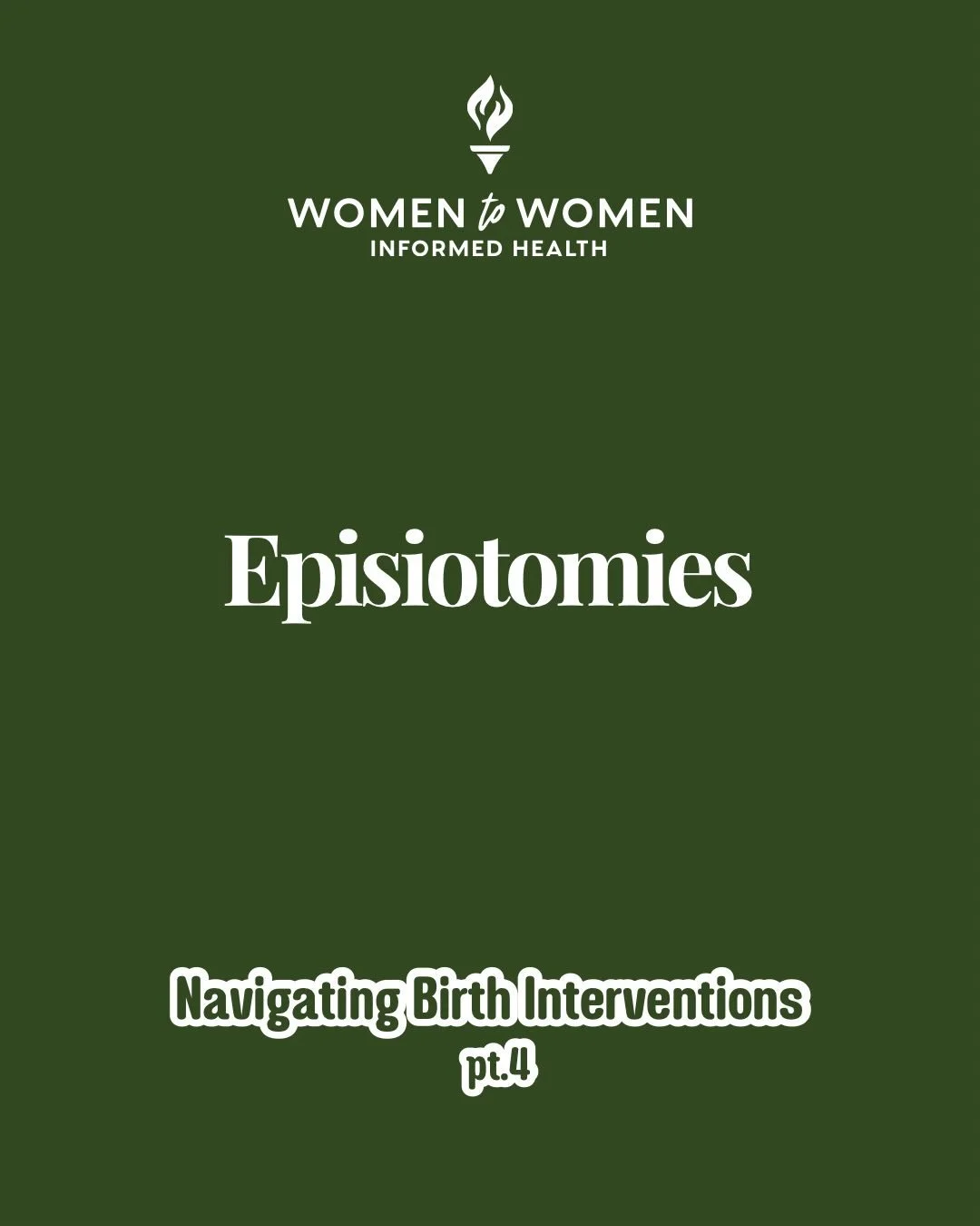An episiotomy is a surgical cut made at the opening of the vagina during birth. While it was once routine, we now know that, in most cases, the body can stretch naturally, and allowing it to stretch is most often the safer option.

Here&rsquo;s what 