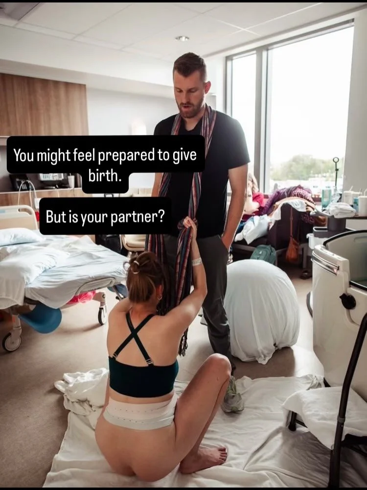 Partners need birth education too, and you both need to be on the same page, but you&rsquo;re not sure how to do that?

Our birth class has both men only and women only series!

A space just for men to learn about birth, ask questions, and actually t