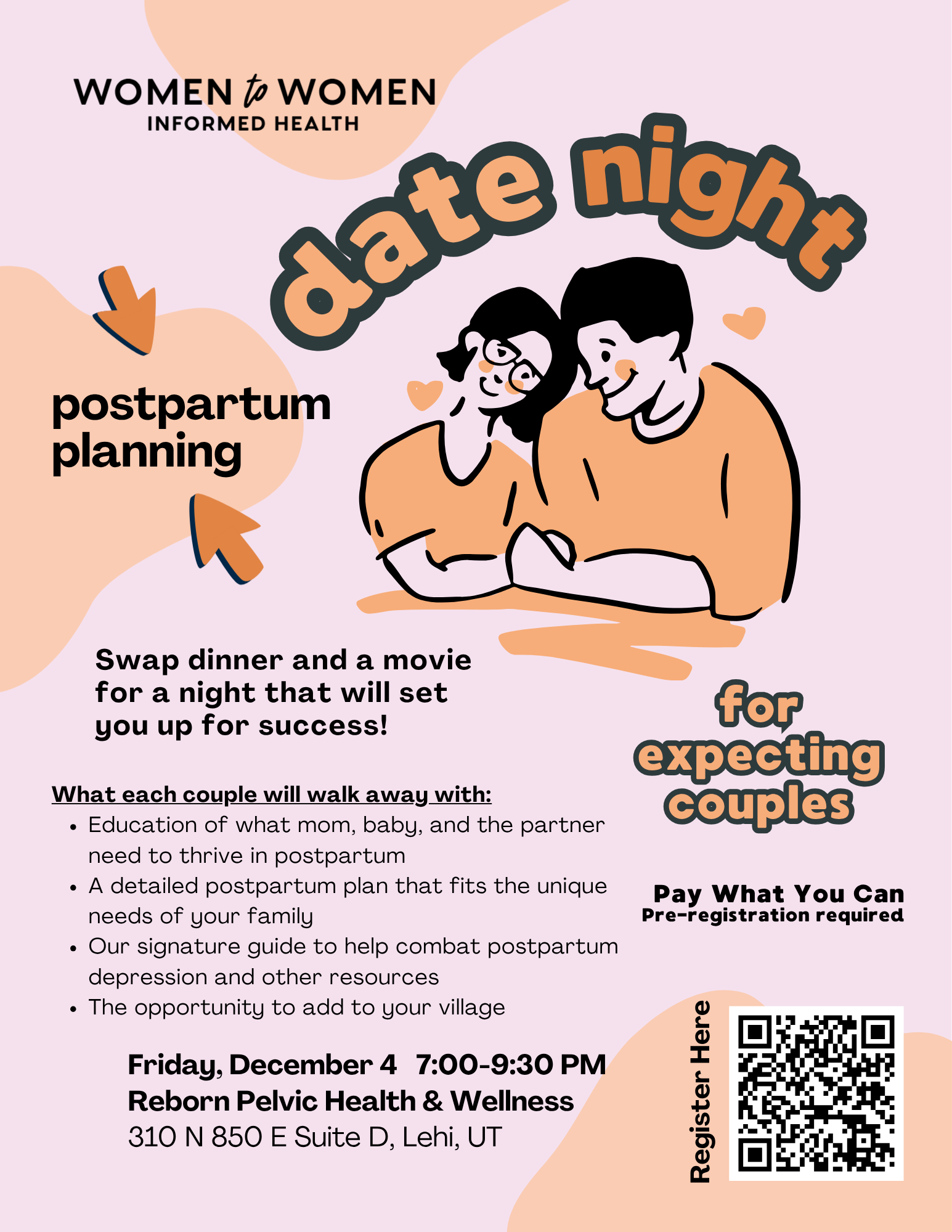 Date Night: Postpartum Planning for Expecting Couples
