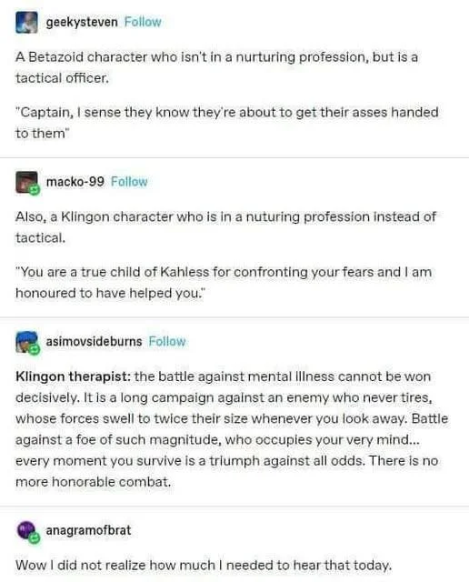 The Klingon Therapist Problem: Why Your Skills Are More Flexible Than You Think