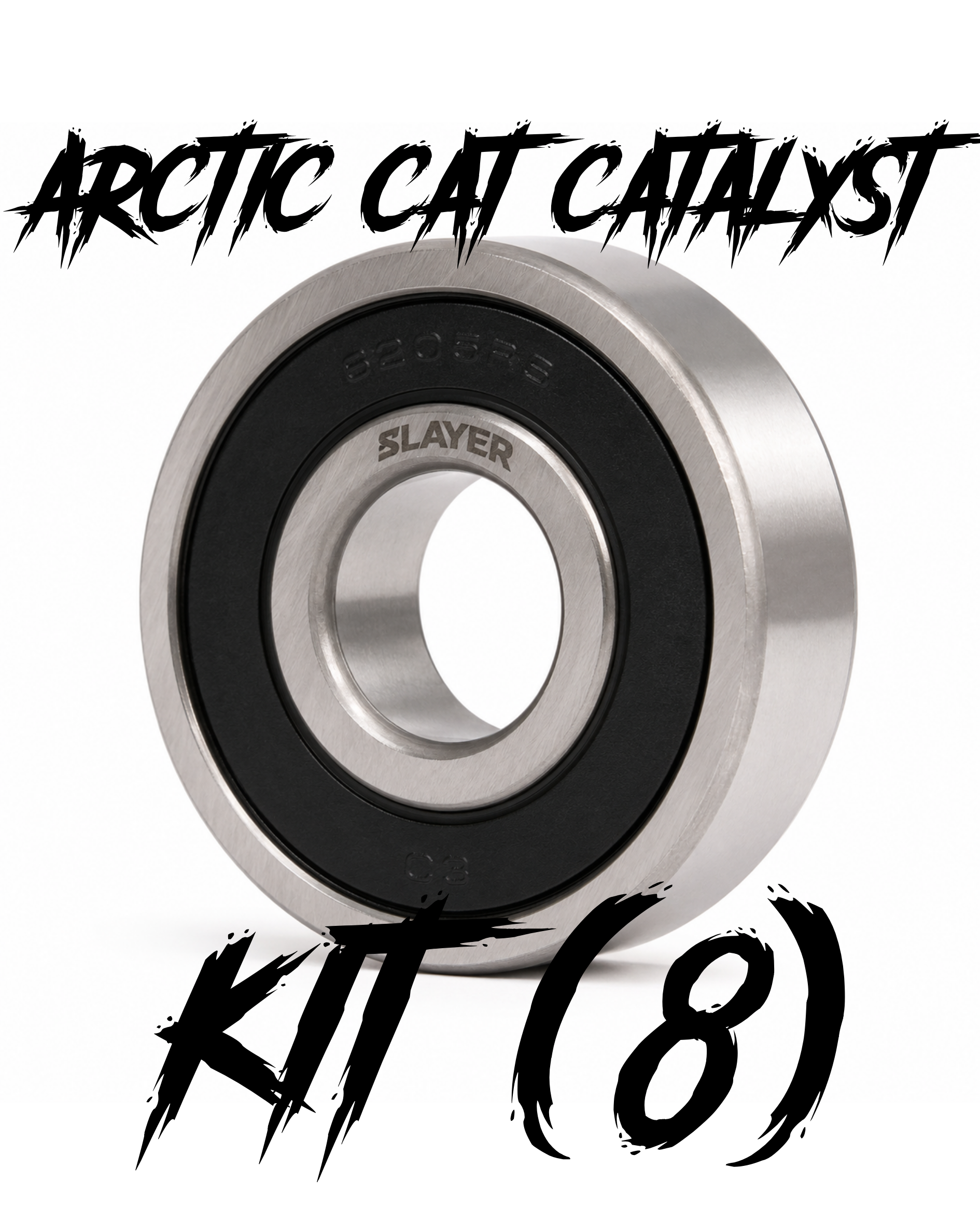 Si3N4 Hybrid Ceramic - Arctic Cat Catalyst 858 All Models Bearing Kit (8)