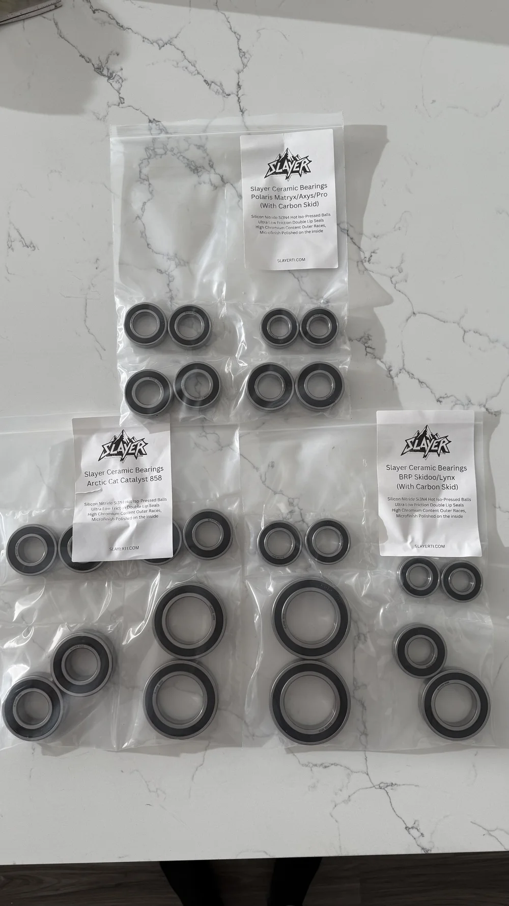 Si3N4 Hybrid Ceramic - BRP/Lynx Turbo R/850/650- - Jack Shaft