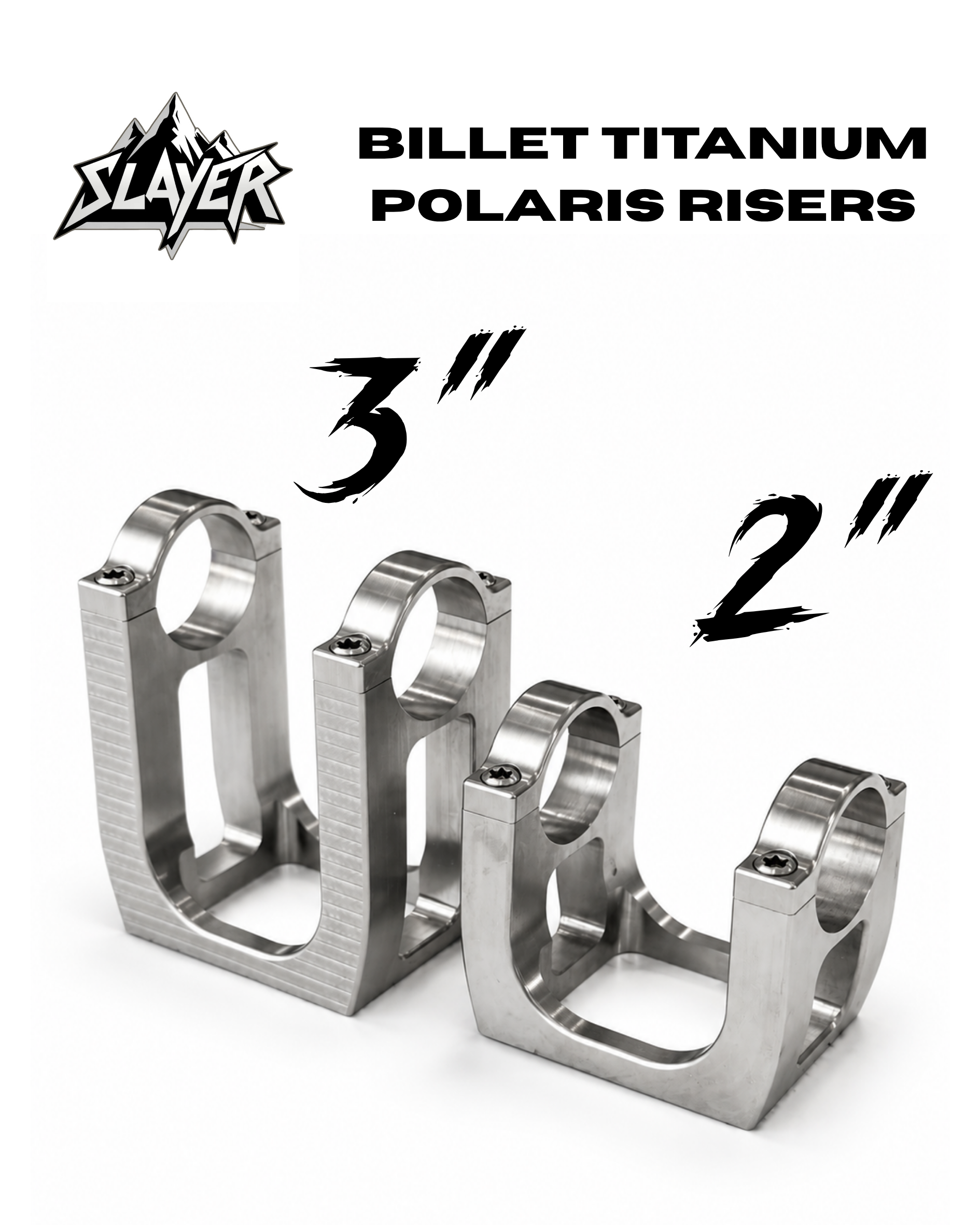 Polaris - Riser (Titianium or Aluminum)