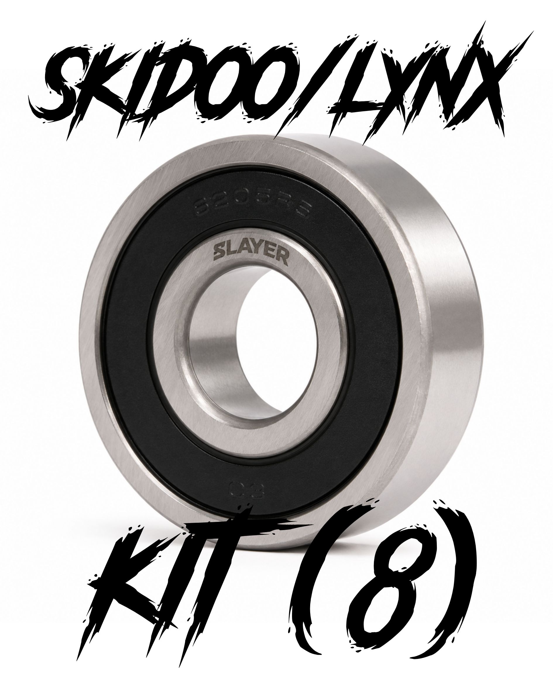 BRP/Lynx Turbo R/850/650- Si3N4 Hybrid Ceramic Bearing Kit (8)