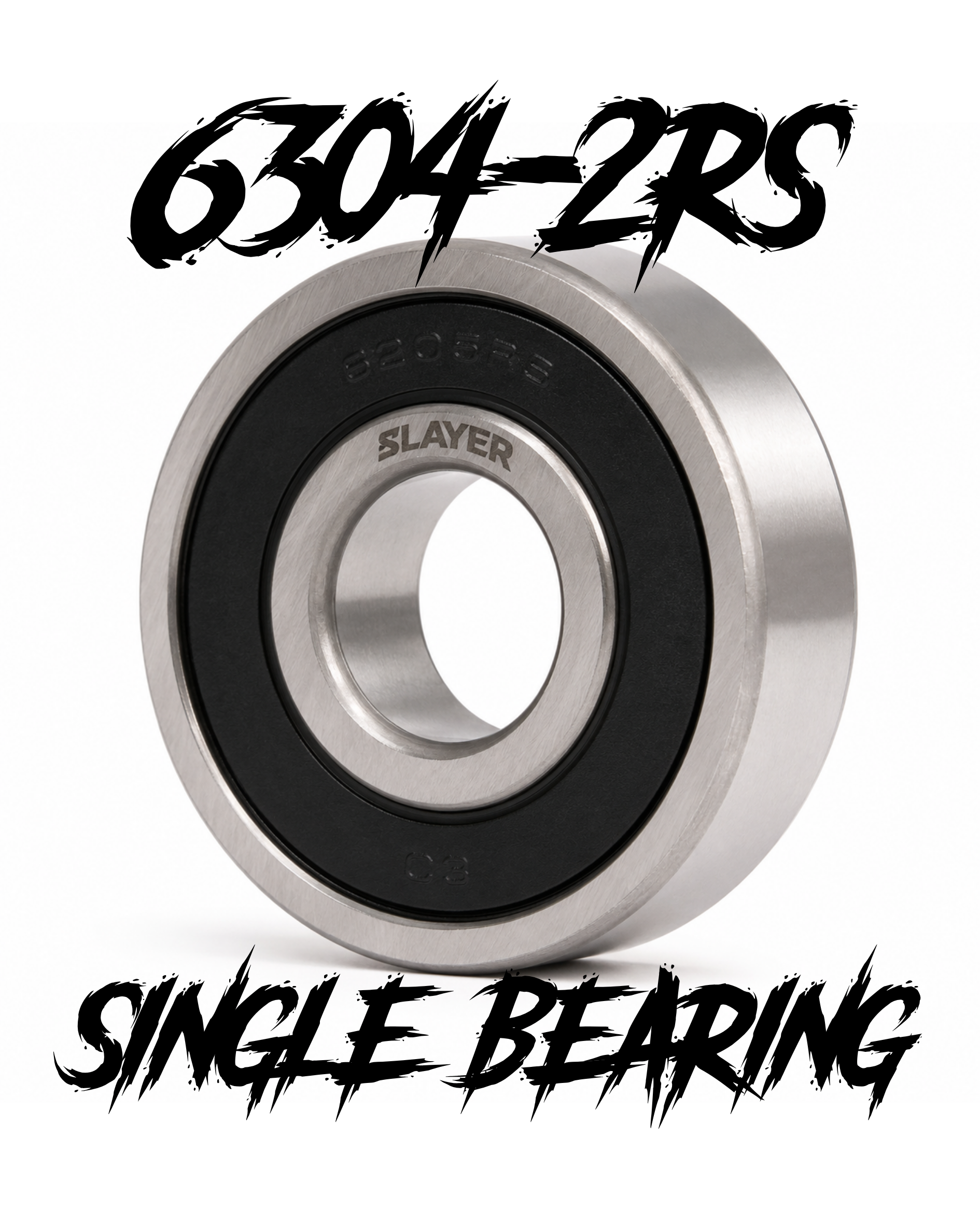 6304-2RS Si3N4 Hybrid Ceramic Bearing