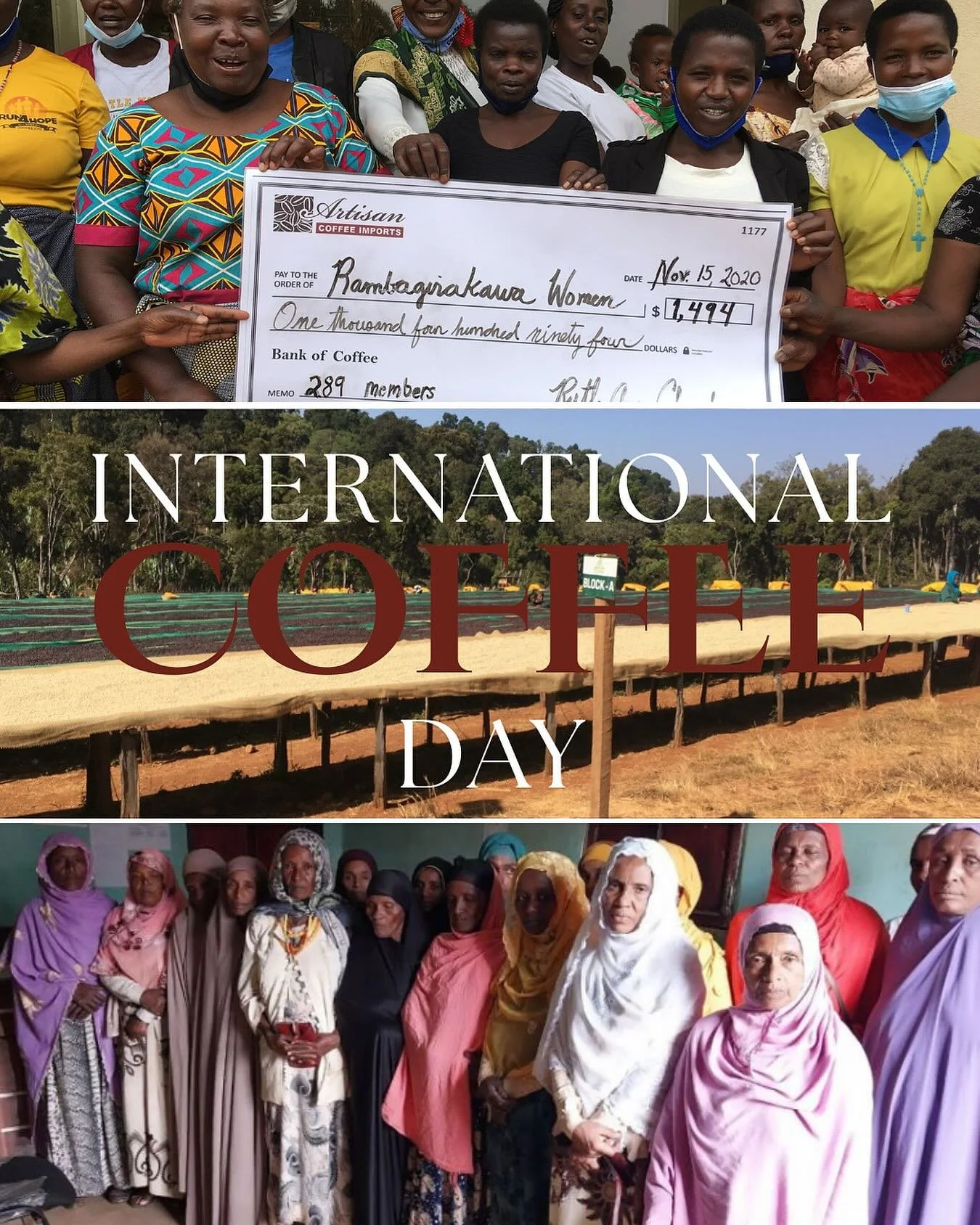 Happy International Coffee Day!⁠
⁠
We are inspired by the International Coffee Organization's commitment to collaboration among all actors in the global coffee supply chain:⁠
⁠
&quot;The true power of our sector lies in the unity of all its actors &m