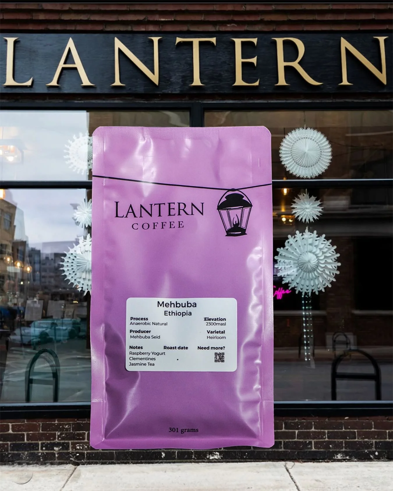 Our Michigan friends and roaster partner, Lantern Coffee Bar &amp; Lounge @laterncoffeebar in Grand Rapids, now has our Mehbuba's Anaerobic Natural on their menu!⁠
⁠
This high-altitude Heirloom varietal is roasted to bring out flavors of raspberry yo