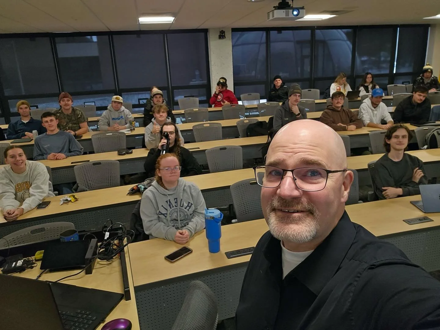 Ruth Ann had was invited to be a virtual interviewee at Michigan Tech University, answering students questions about the realities of supply chain, logistics and relationships for a coffee company. @michigantech⁠
⁠
The students included all majors an