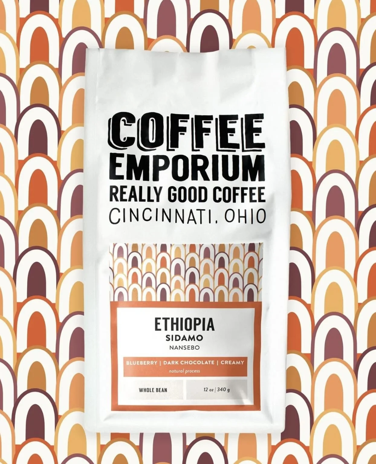Looking for a colorful, tasty holiday gift for the coffee lover in your life? Check out @coffee_emporium Coffee Emporium's newest roast of our natural coffee from Nansebo county (word), Ethiopia!⁠
⁠
This is the second year that Coffee Emporium has pa