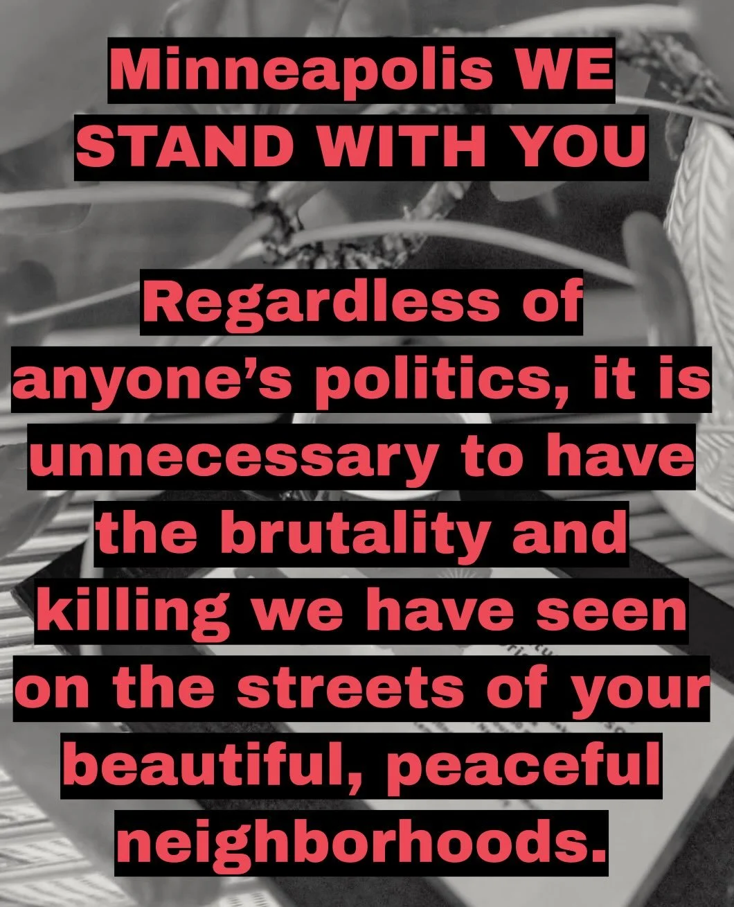 We've listed a number of Coffee Shops and Roasters in Minneapolis in our Link in Bio.⁠
⁠
MANY have an option to support them directly.⁠
⁠
Go there if you can.⁠
SUPPORT YOUR NEIGHBORS⁠
⁠
VOTE like your life depends on it.⁠

#Minneapolis #iceout #gunsi