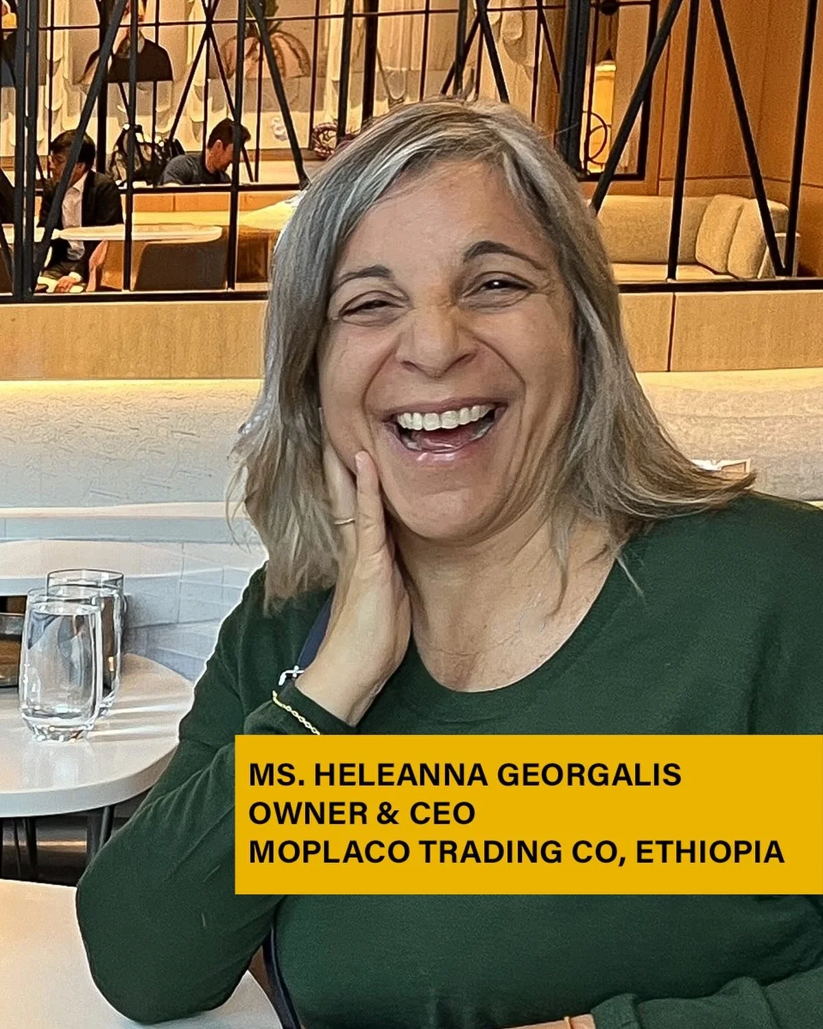 Artisan Coffee Imports is honored to have partnered for 3 years now with Moplaco Trading Co. and its owner / CEO, Heleanna Georgalis. Heleanna is the second generation owner of @moplaco_trading and the fourth generation in her family to make a liveli