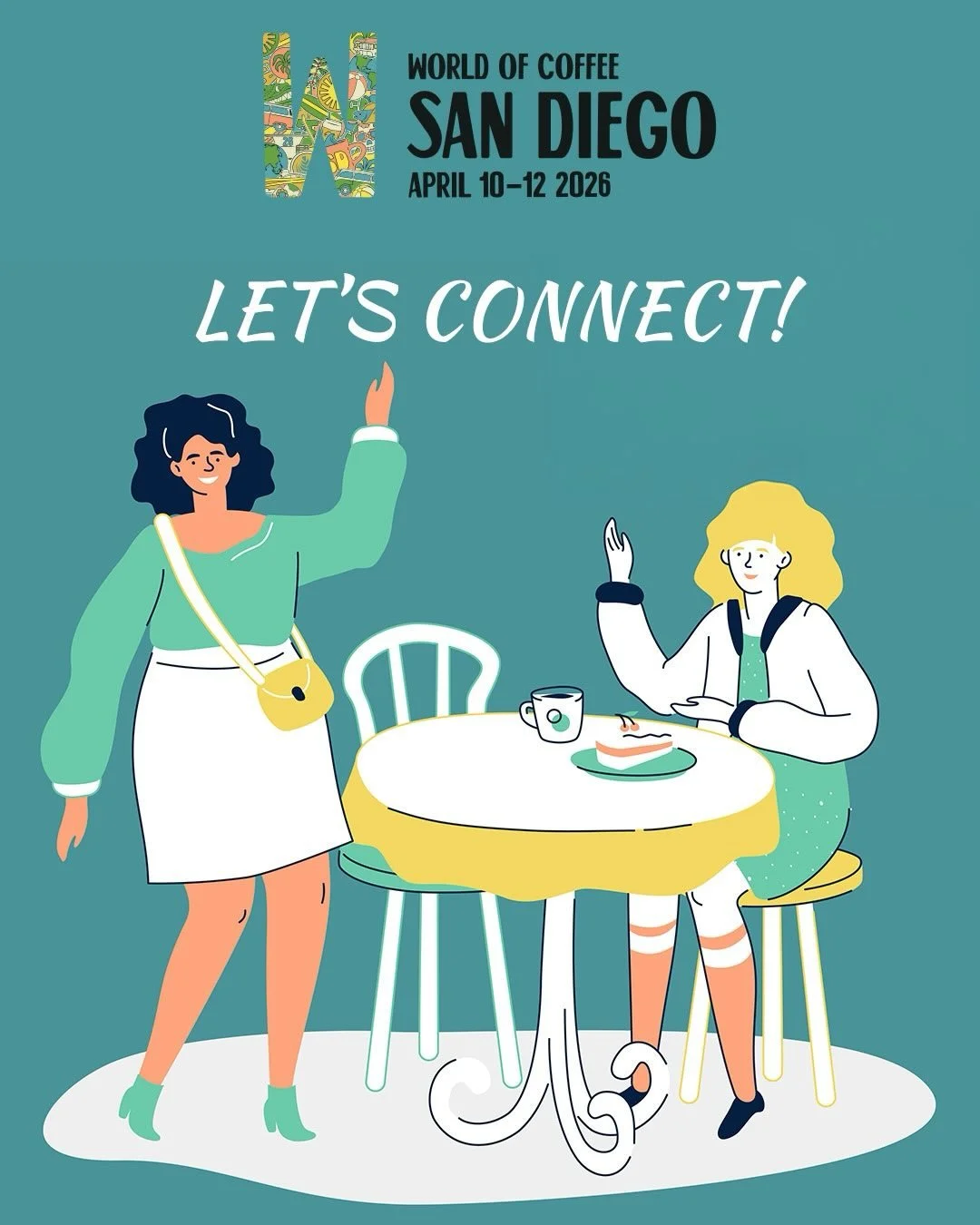 Headed to World of Coffee San Diego? Let's connect!⁠
⁠
Ruth Ann, Shaa'ista, Ryan &amp; Marie are arriving soon, and we'd love to see you.⁠
⁠
💪🏼 We'll be hosting a cupping of transparently traded Ethiopia &amp; Rwanda microlots on Friday at 1:30pm i