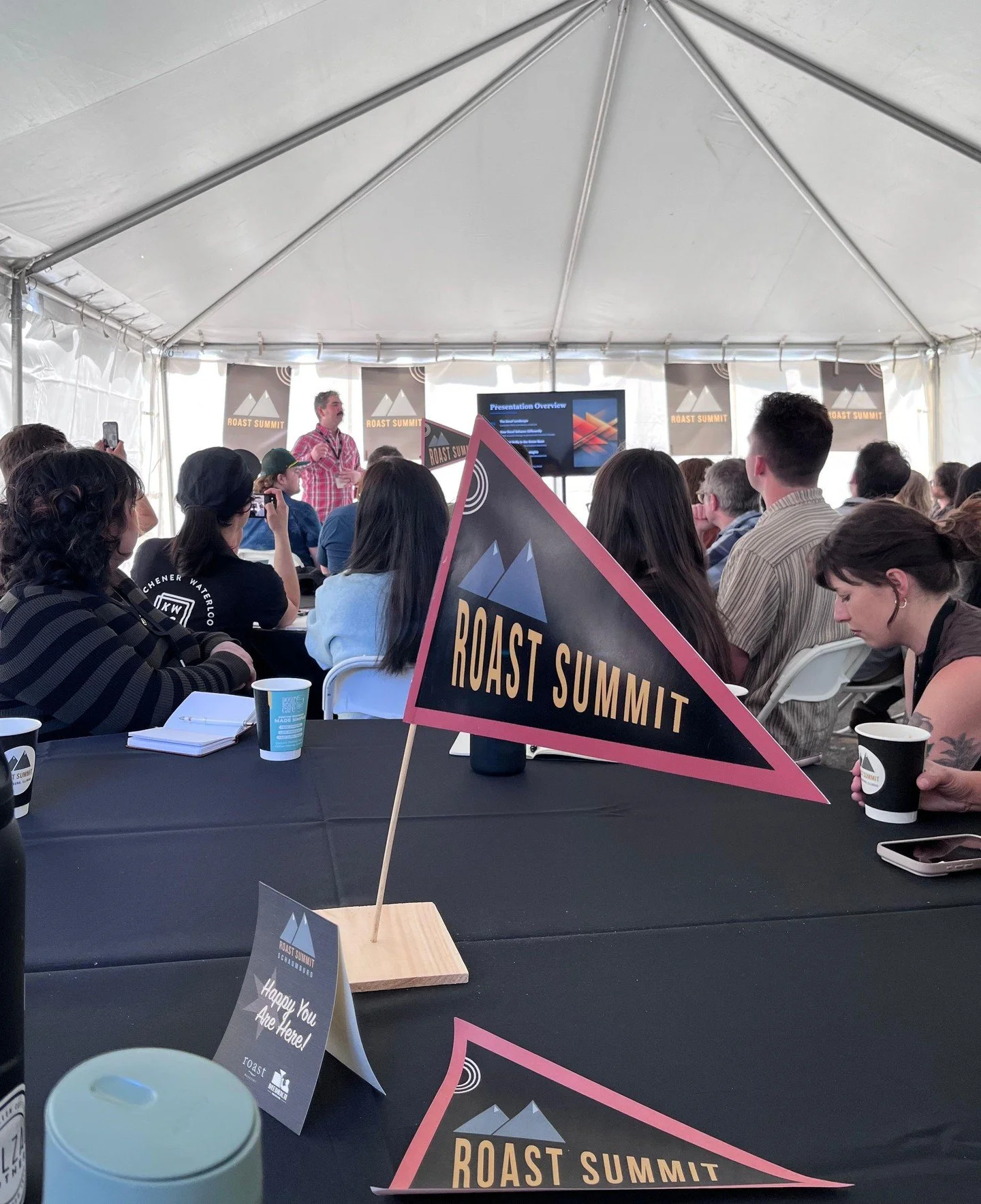 Roast Summit @roastsummit Day 2 in Chicagoland wrapped up last night, and here's what we found on Matt Hayes' iPhone!! ⁠
⁠
(If you don't know Matt yet, he's our logistics manager responsible for getting all the seeds into Artisan's US warehouses. You